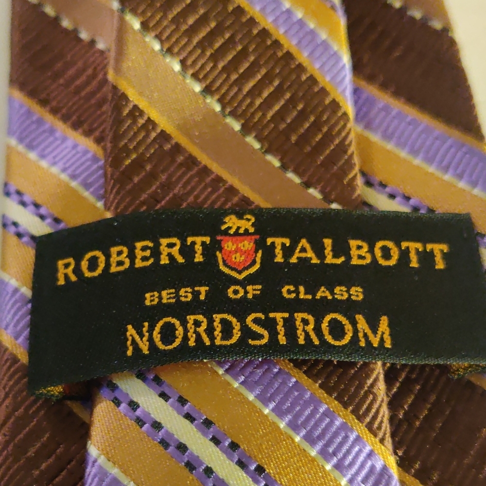 Robert Talbott Best Of Class Striped Tie Nwt